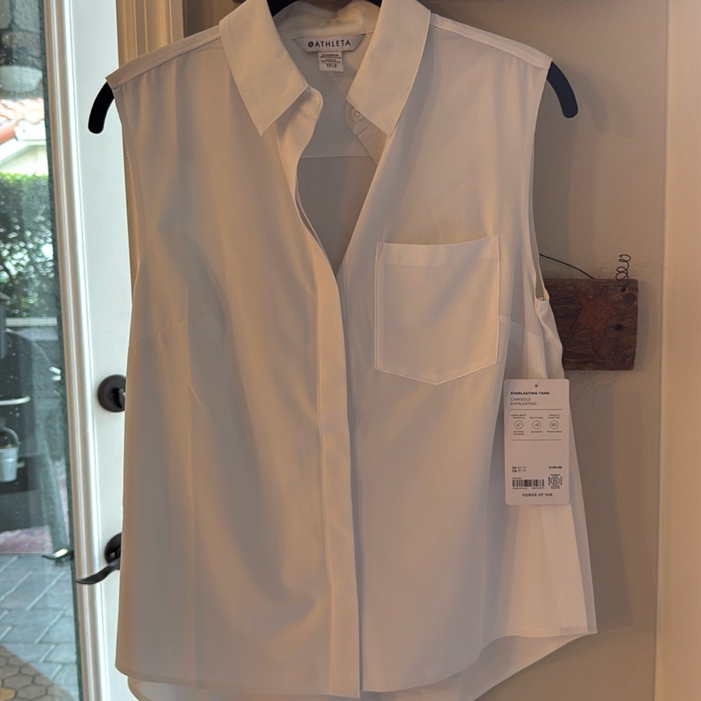 NWT Athleta White tank